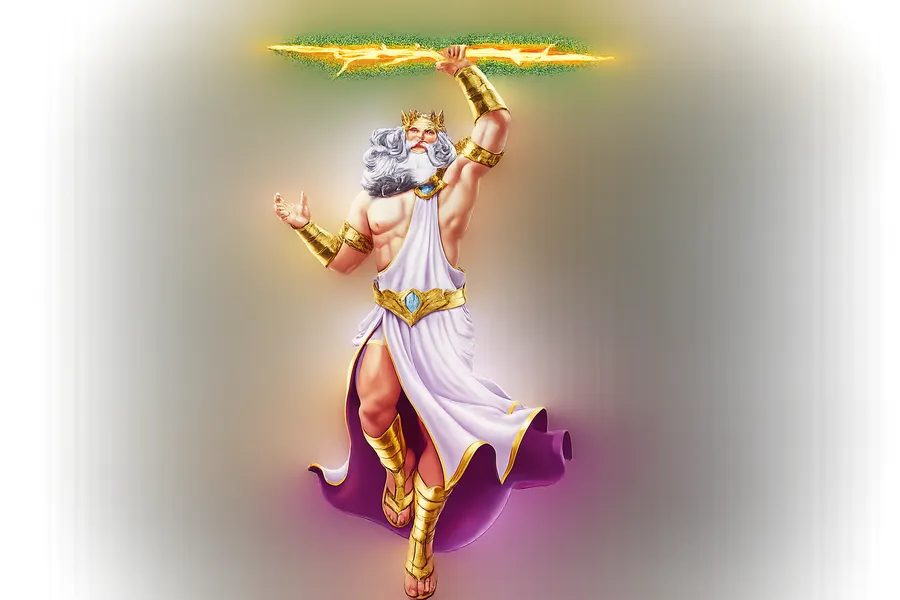 Зевс — главный персонаж слота Gates of Olympus